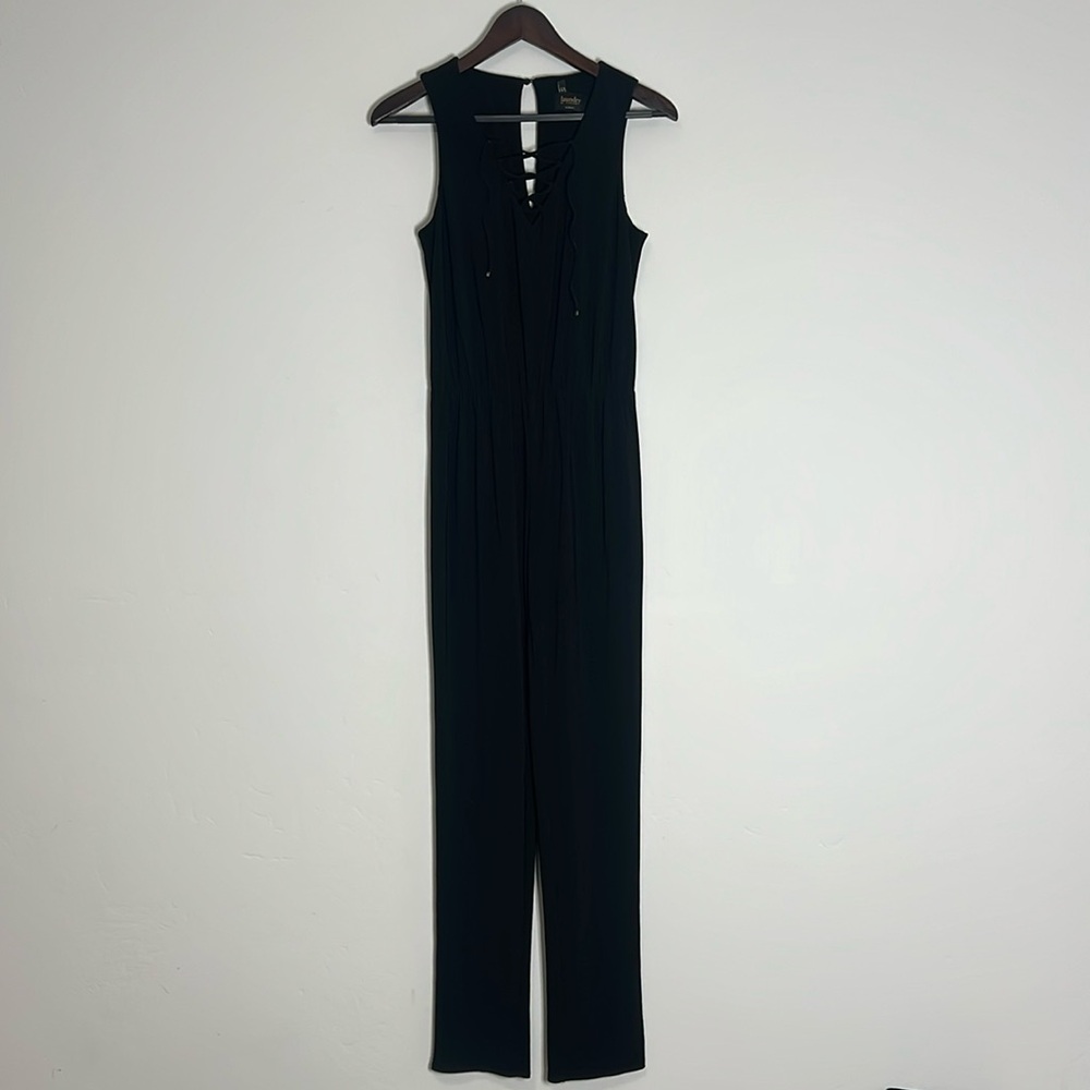 Chic Black Maxi Jumpsuit/Pantsuit | Size 0